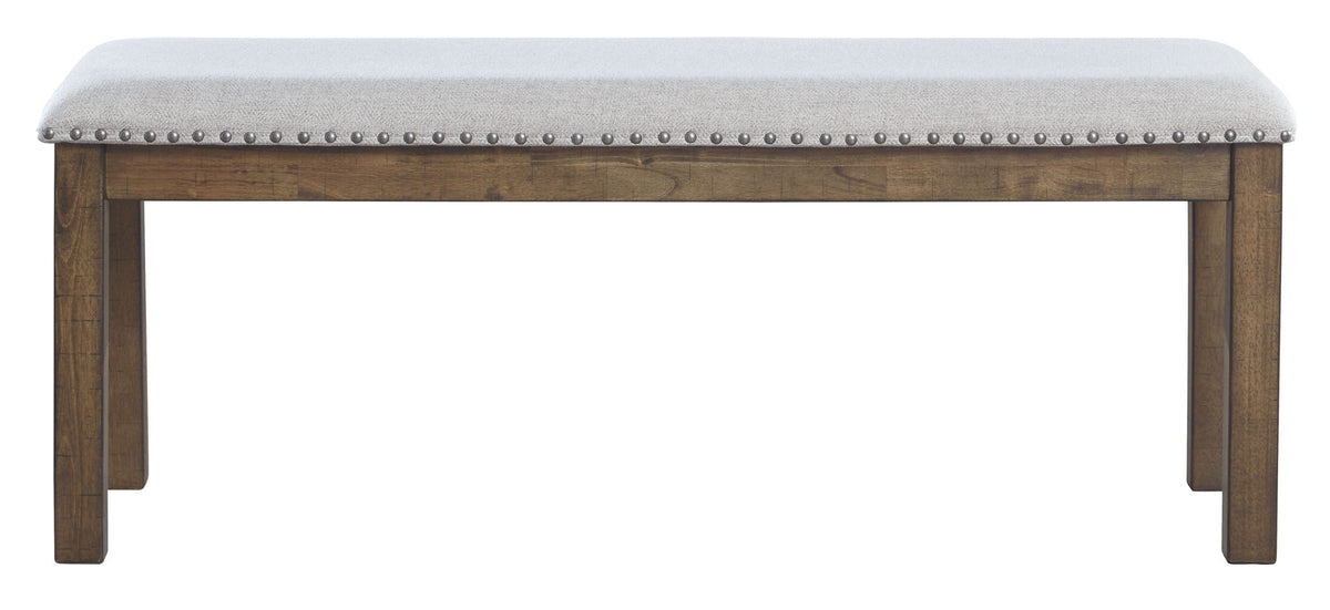 Moriville - Upholstered Bench - Beige