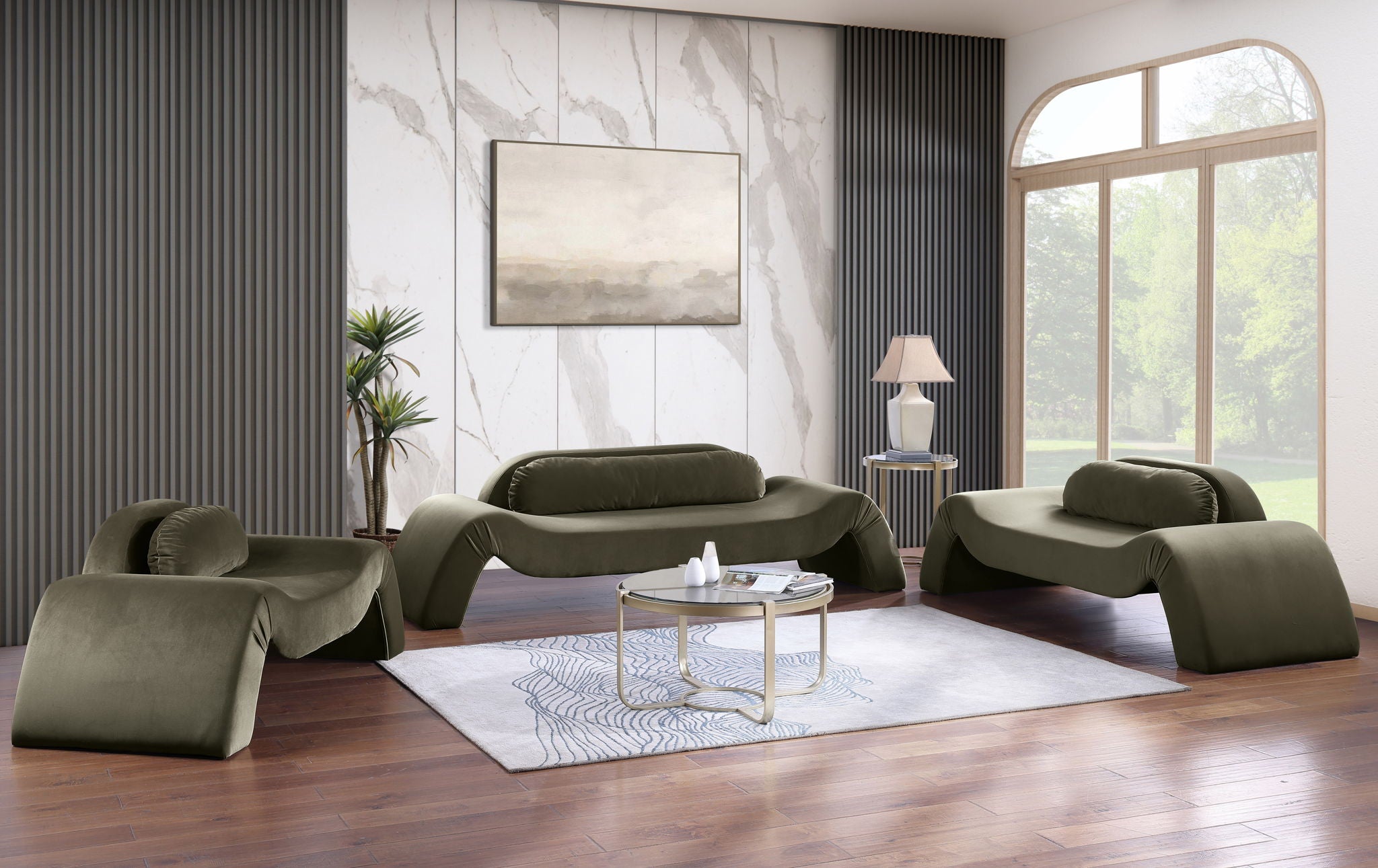 Austin - Velvet Accent Chair