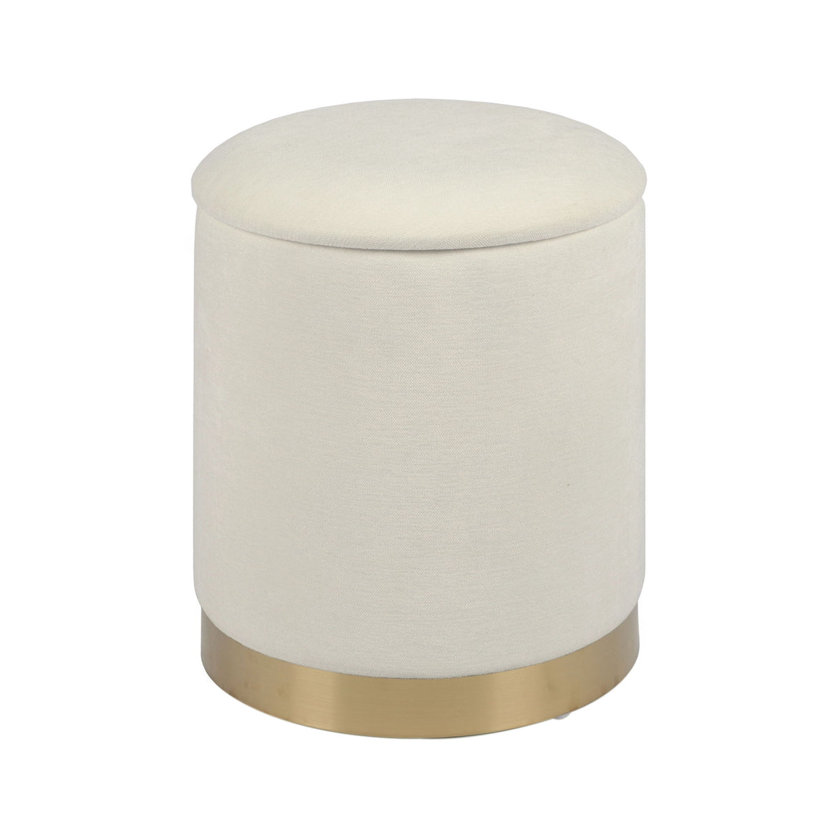 Zoe - Velvet Storage Ottoman