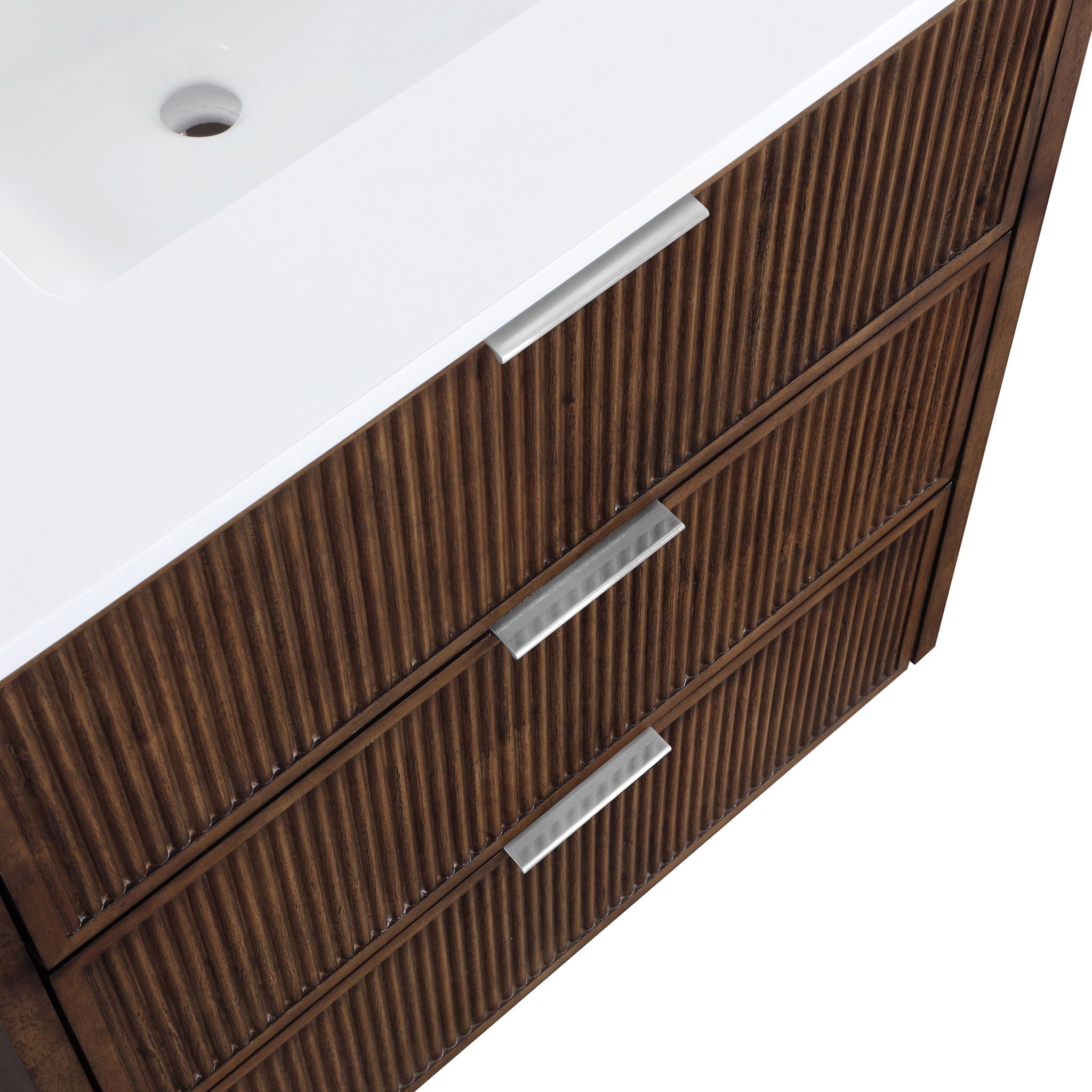 Willard - Engineered Stone And Solid Wood Bathroom Vanity