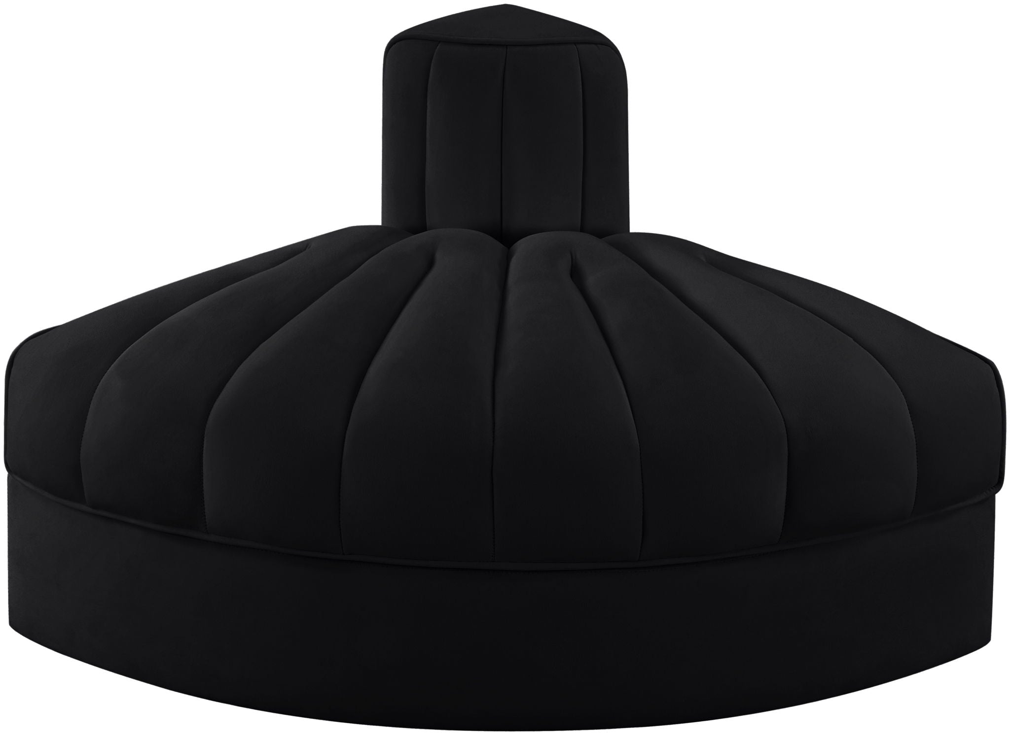 Rummi - Velvet Performance Fabric Upholstered Modular Chair