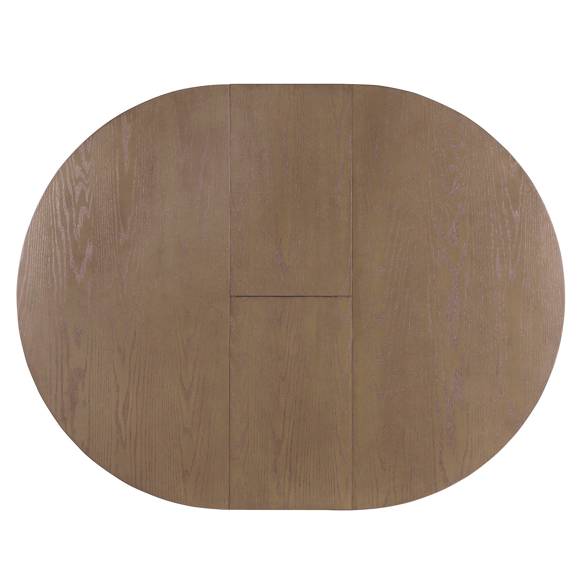 Dining Set With Extendable Round Table And 4 Upholstered Chairs