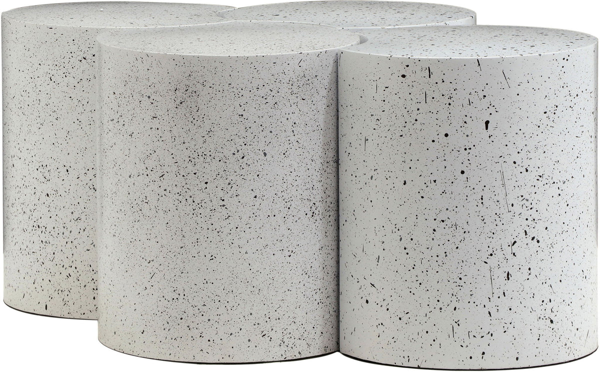 Dimple - 4 Piece Modular Coffee Table - Terazzo Finish