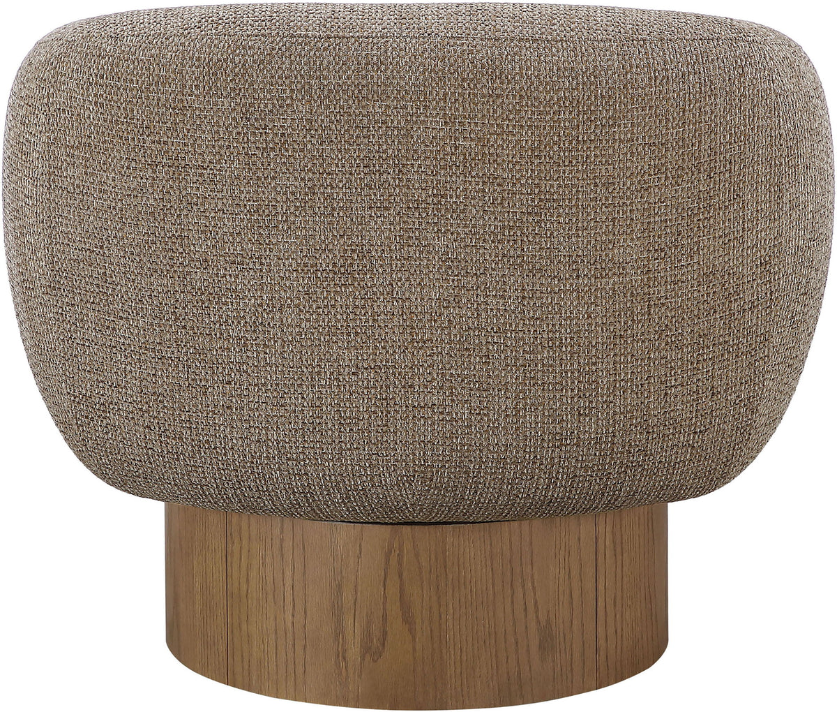Avella - Interwoven Fabric Swivel Accent Chair