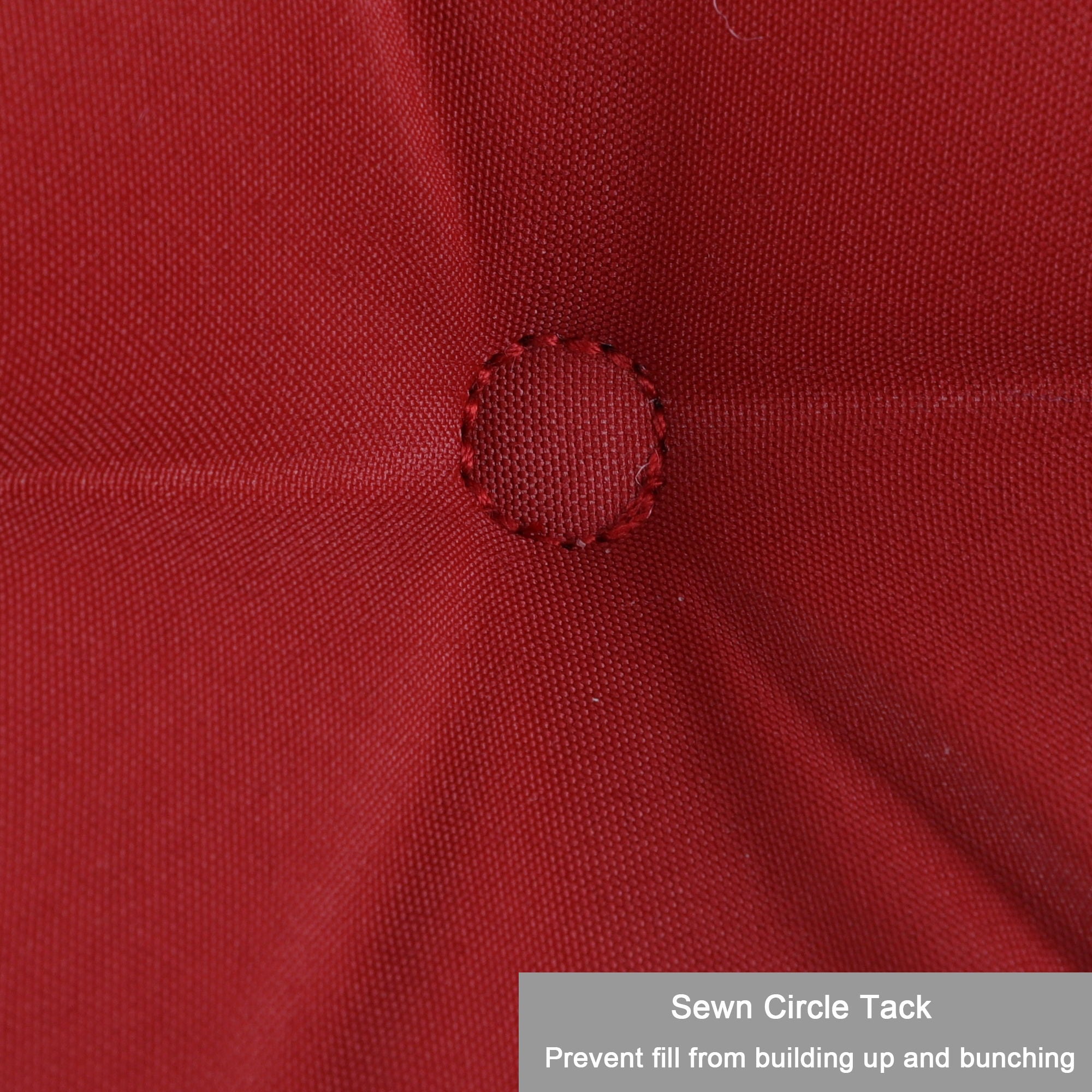 2 Piece High Back Patio Chair Cushion Set