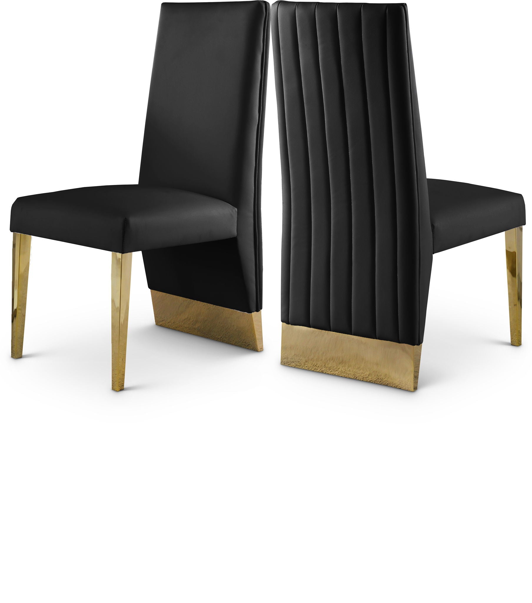 Porsha - Dining Chair (Set of 2) - Gold Base