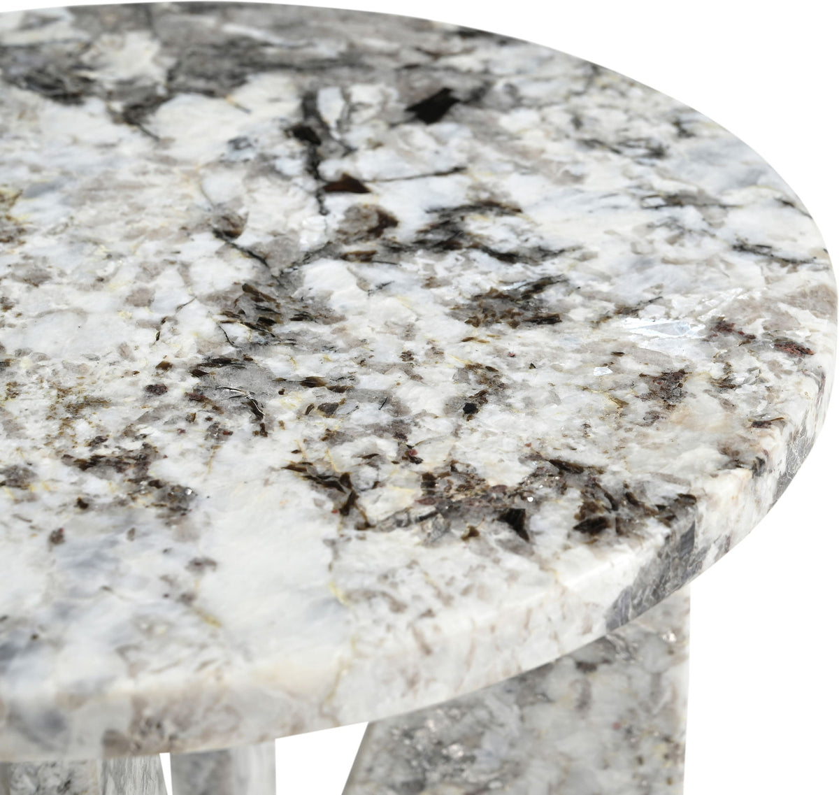 Alba - Genuine Marble End / Side Table