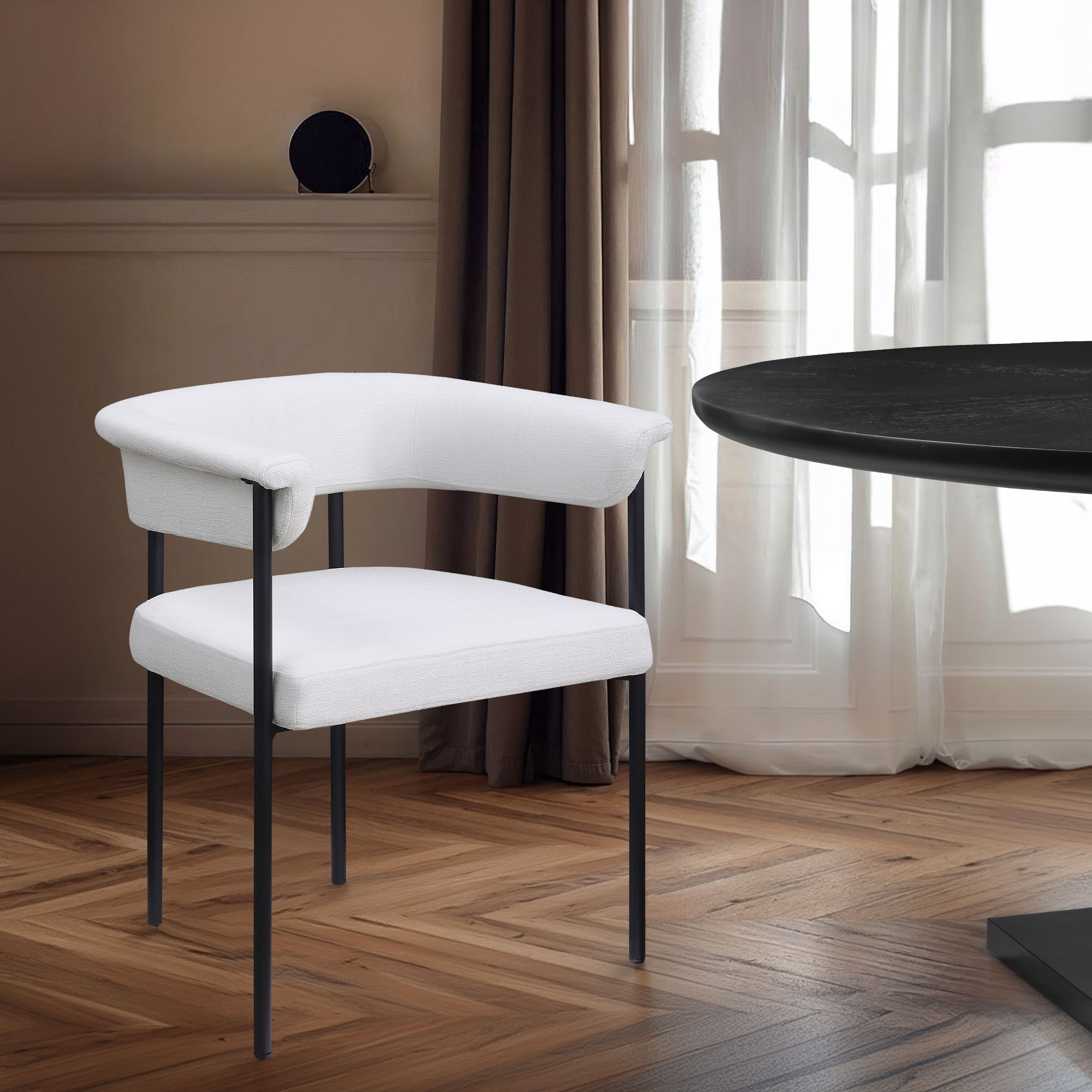 Malin - Linen Dining Chair (Set of 2)