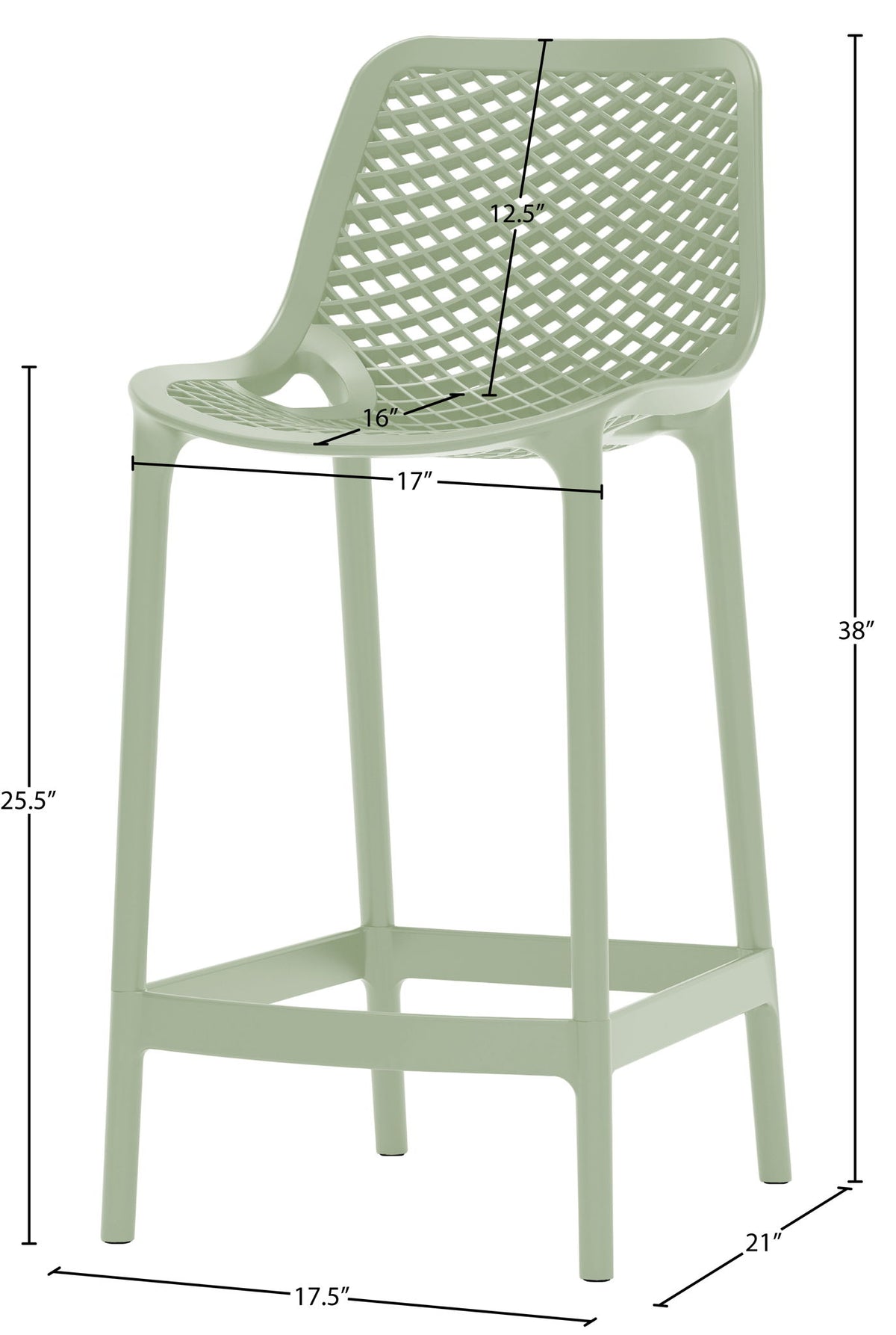Mykonos - Outdoor Patio Stool (Set of 2)