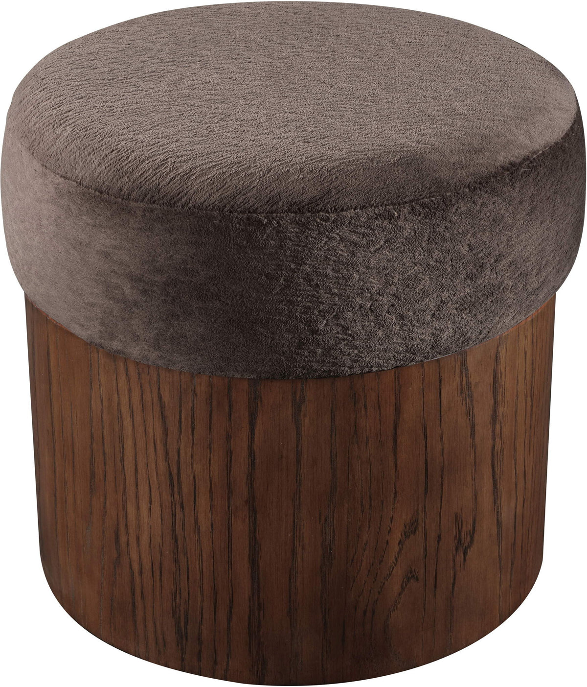 Nimes - Ottoman / Stool With Brown Base