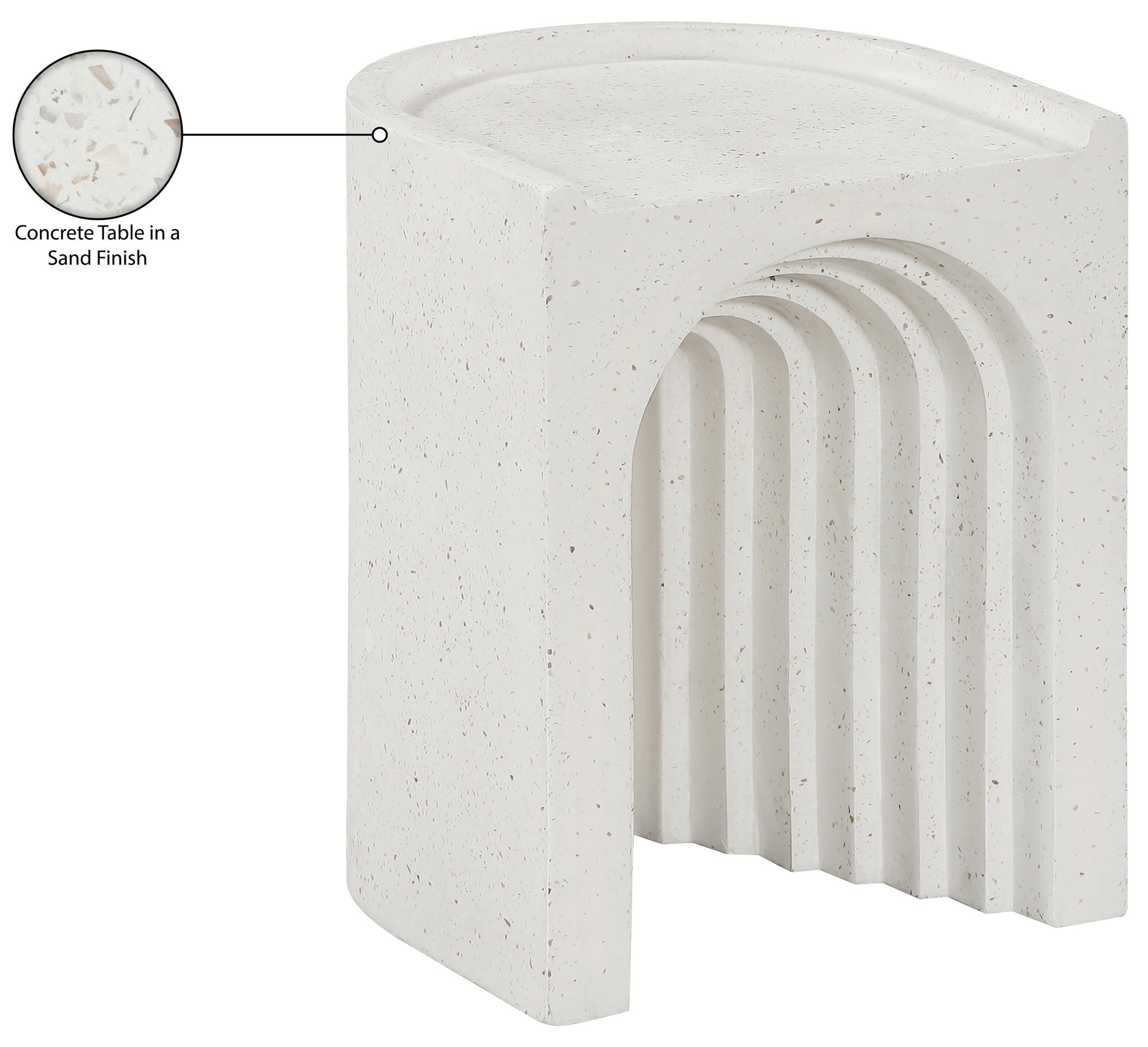 Avenda - Concrete End Table
