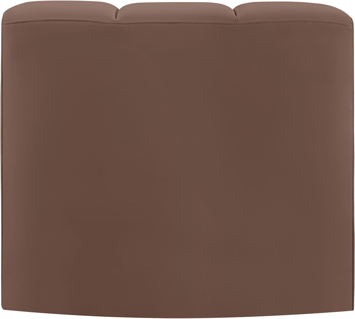 Arc - Faux Leather Curved Corner Chair