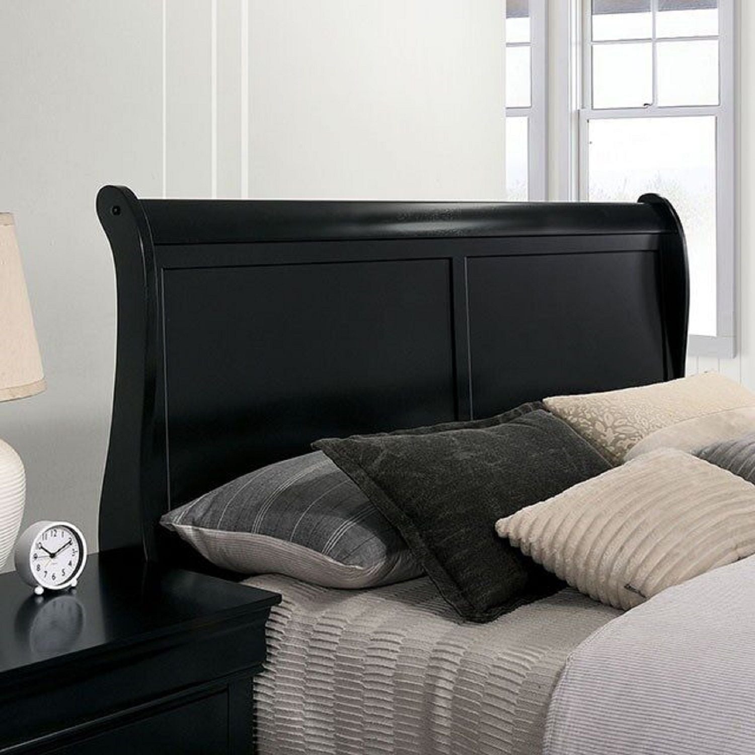 Louis Phillipe Sleigh Bed