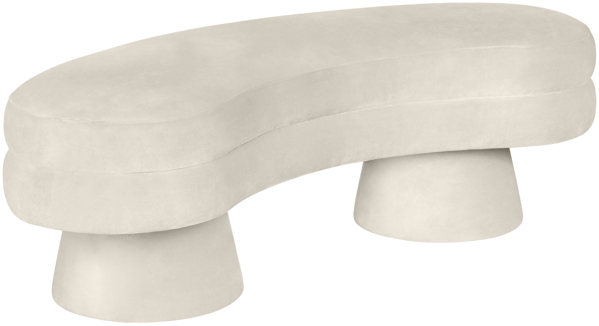 Zenna - Velvet Bench