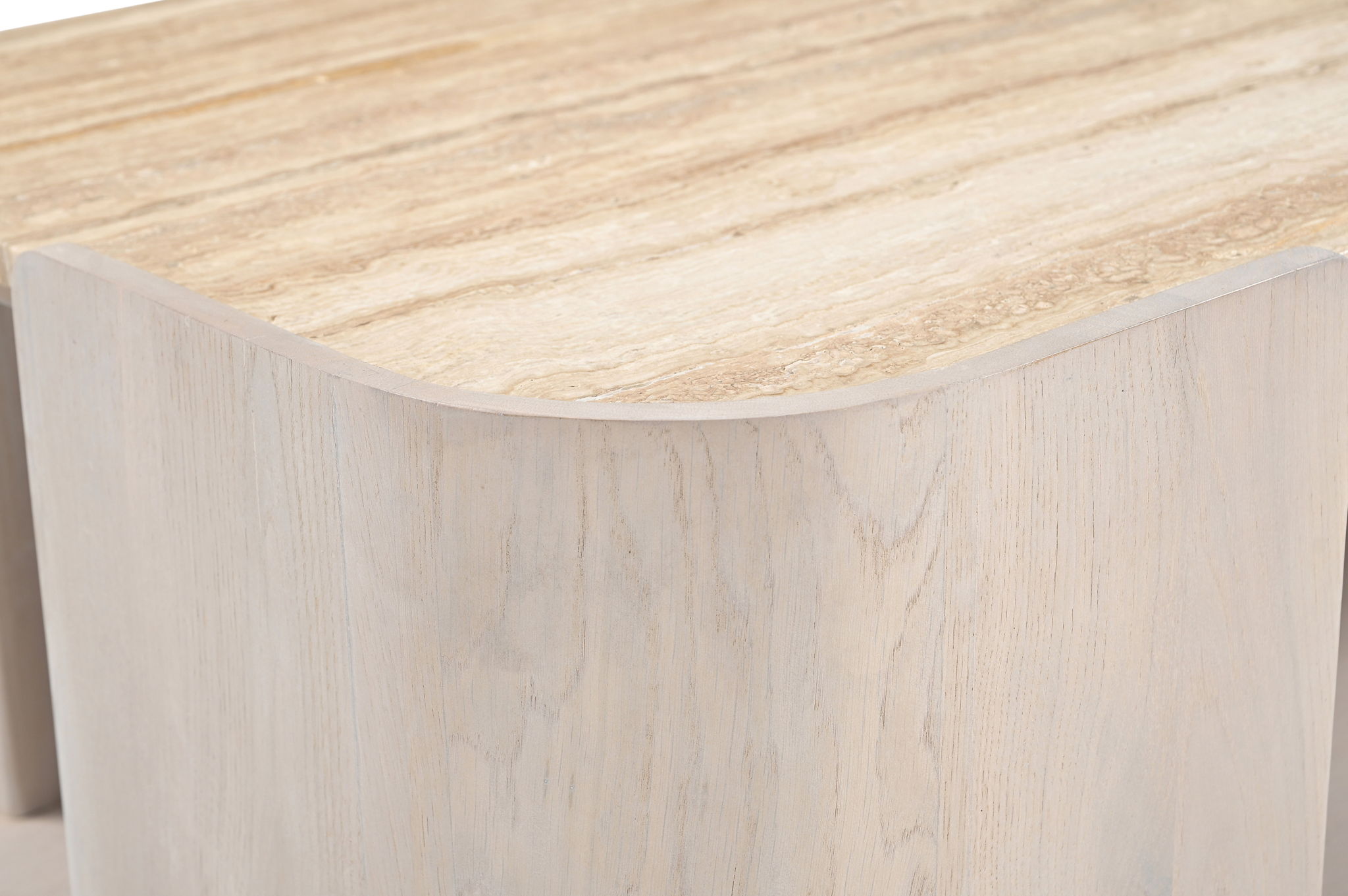 Calabria - Marble And Oak Wood Table