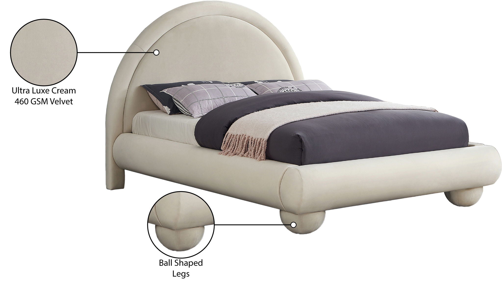 Madrid - Upholstered Bed