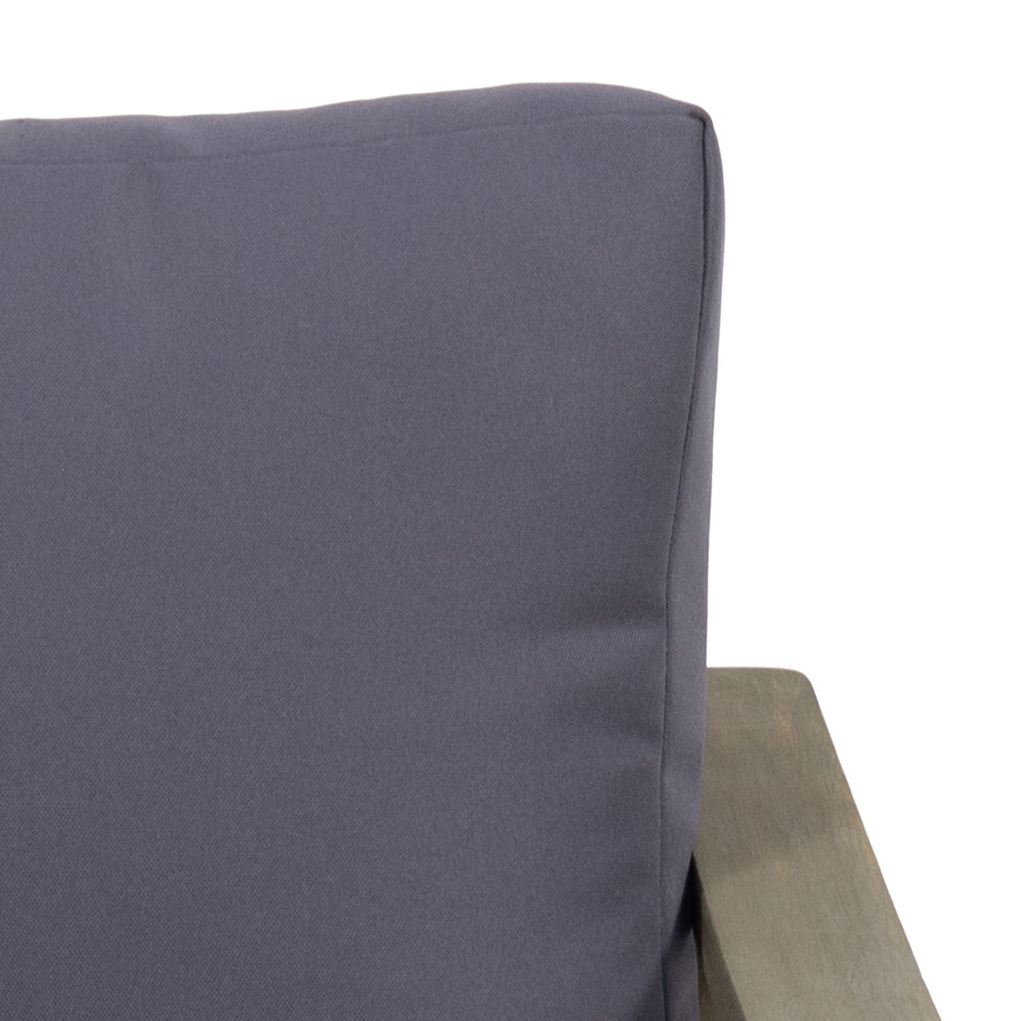 Samwell - Coffee Table & Loveseat Set With Water Resistant Cushions - Dark Gray