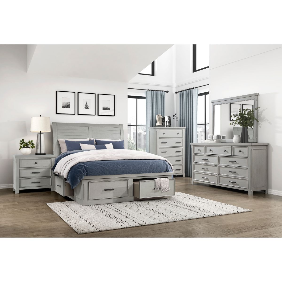 Willowbrook - Dresser - Gray