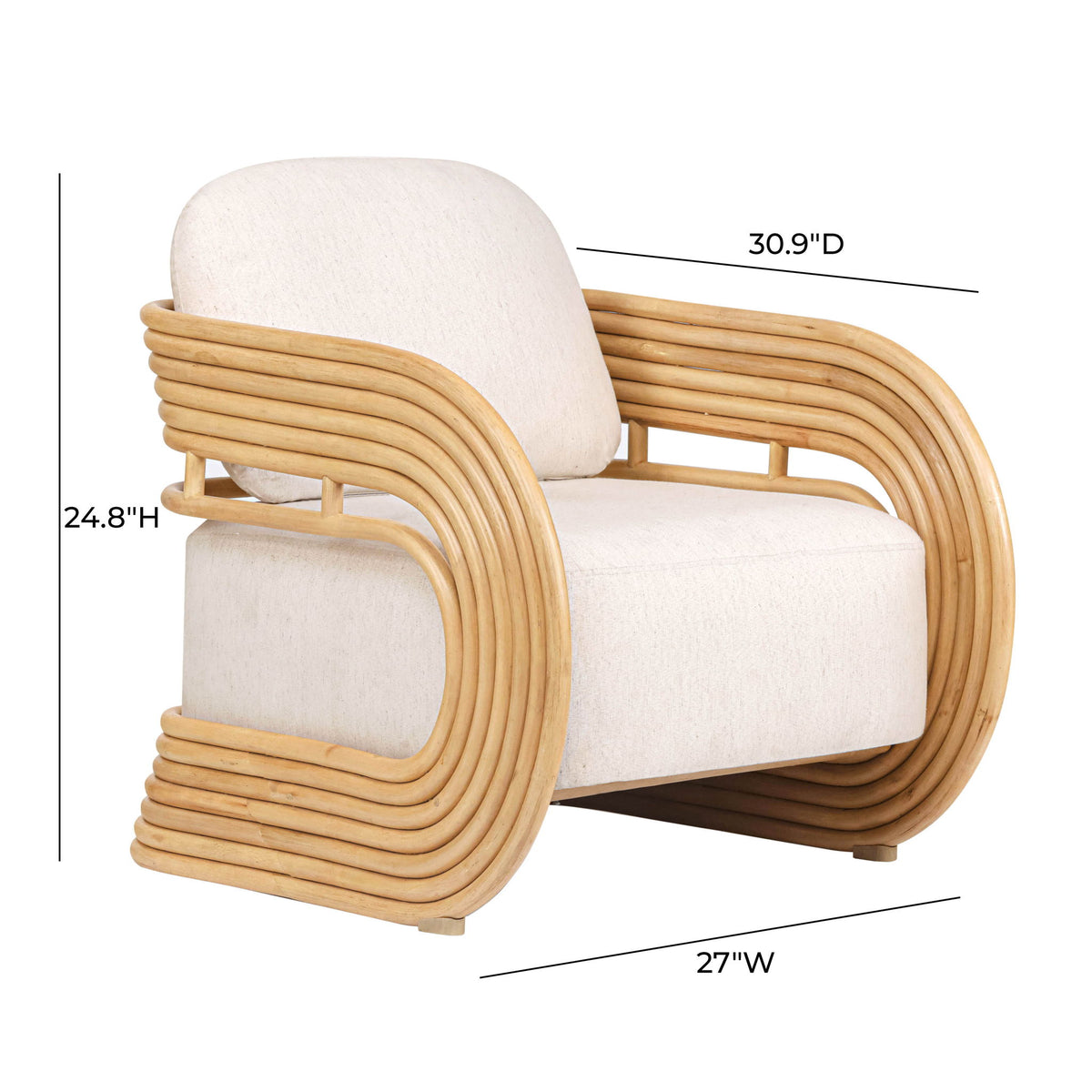Lauretta - Accent Chair - Cream