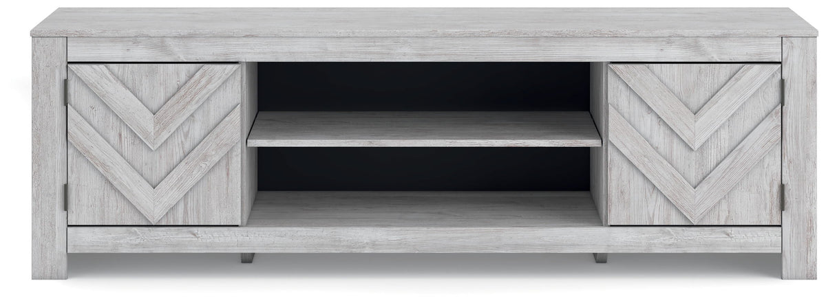 Cayboni - LG TV Stand With Fireplace Option