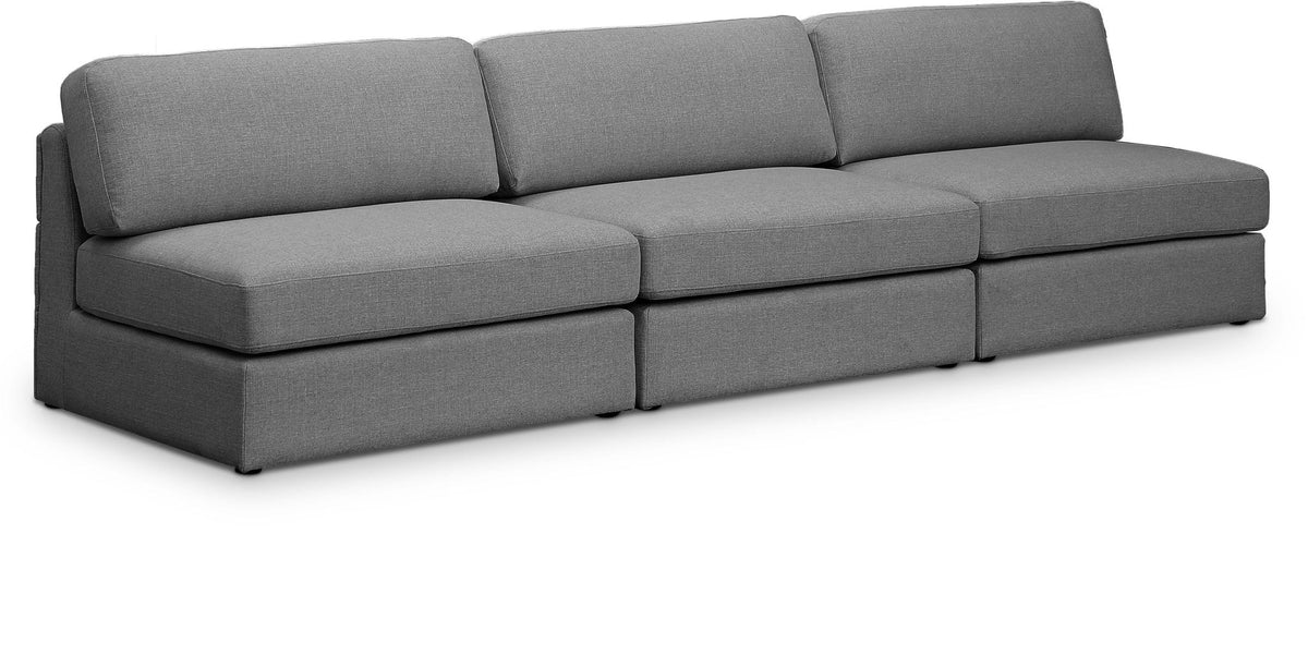 Beckham - Modular 3 Seat Armless Sofa