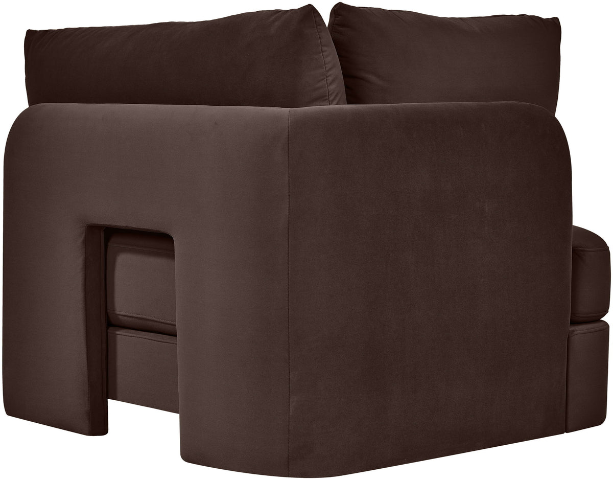 Hammond - Velvet Performance Fabric Upholstered Chair