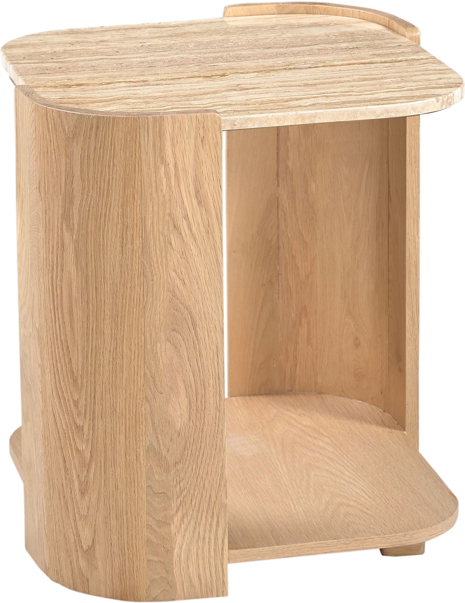 Calabria - Marble And Oak Wood Table