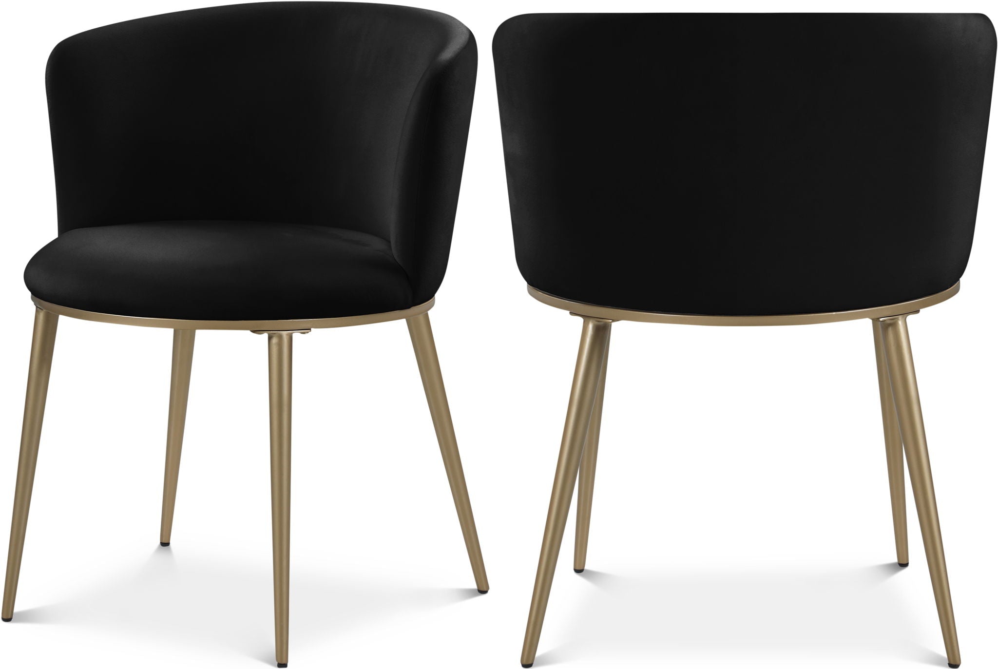Skylar - Dining Chair with Gold Legs (Set of 2)