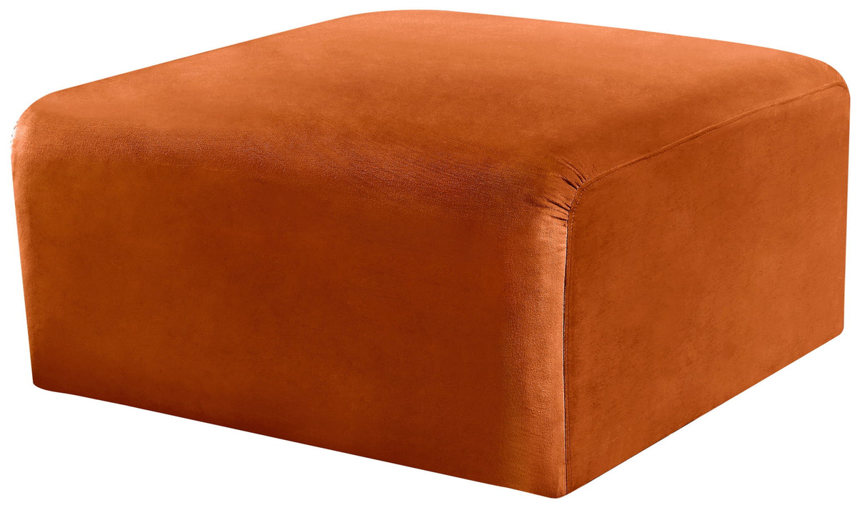 Arc - Velvet Ottoman