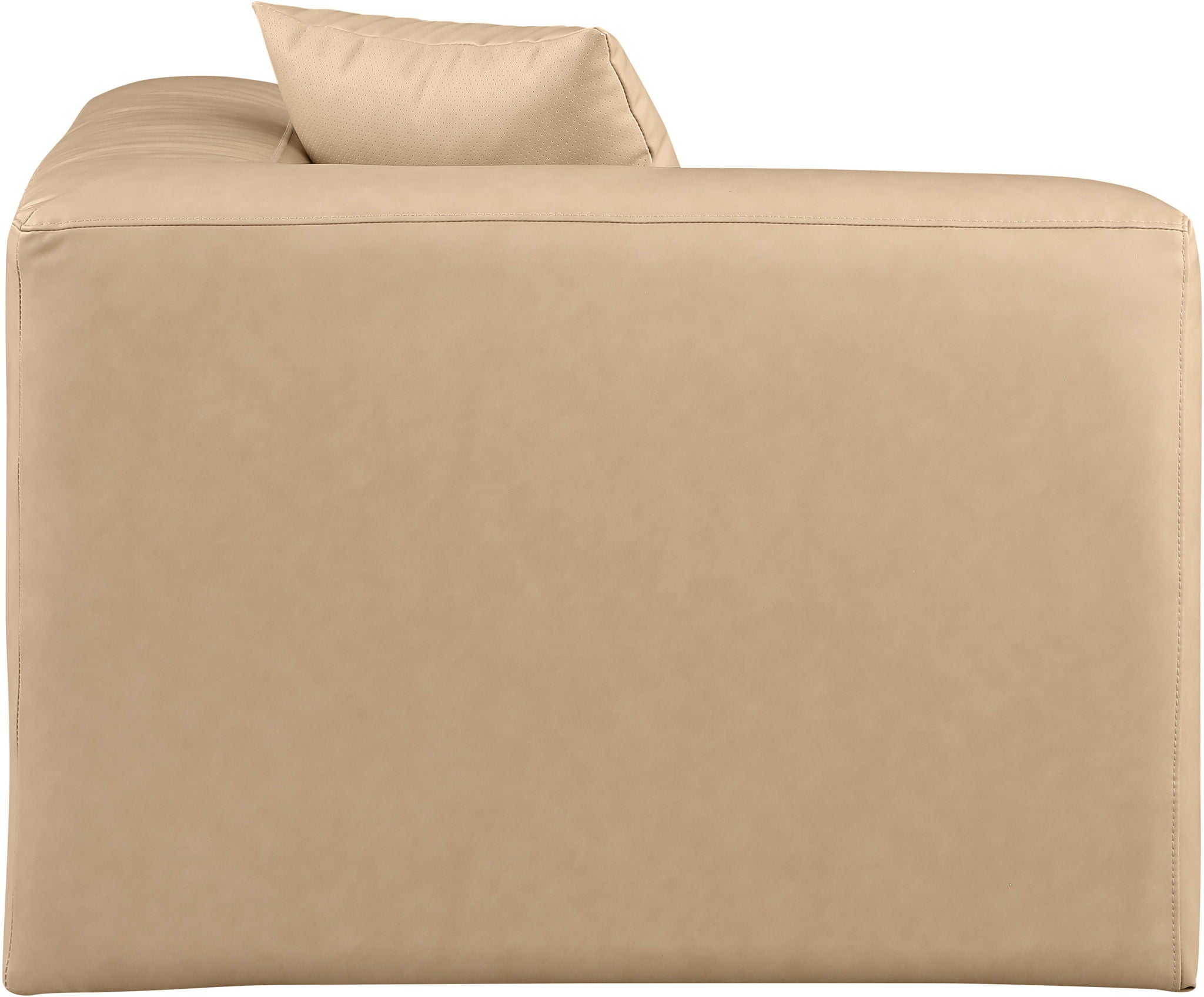 Cube - Corner Chair - Tan