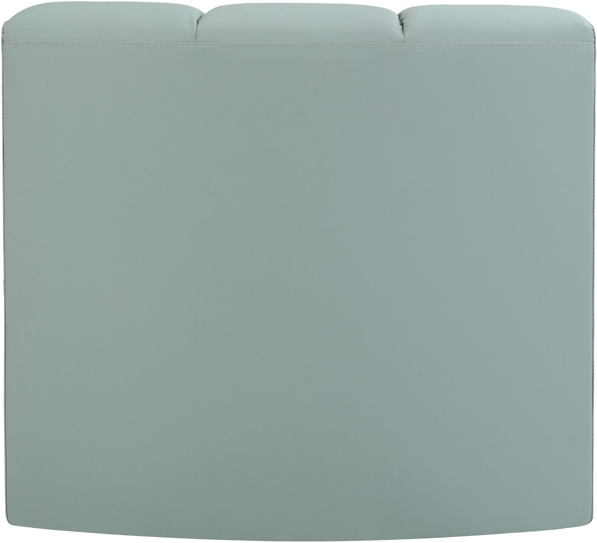 Arc - Faux Leather Curved Corner Chair