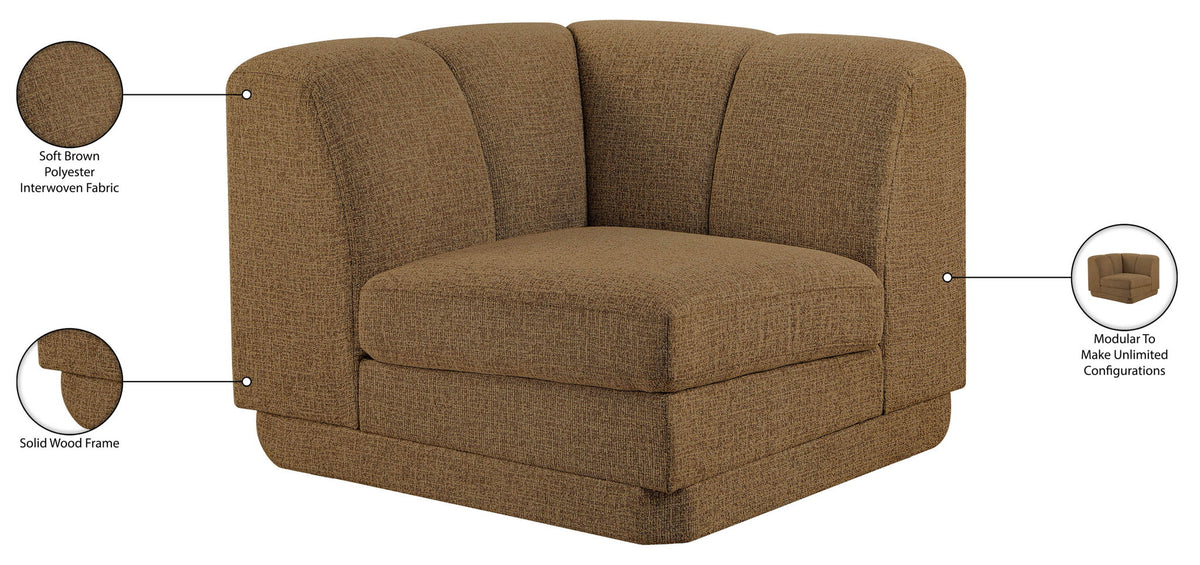Modari - Fabric Upholstered Corner Chair