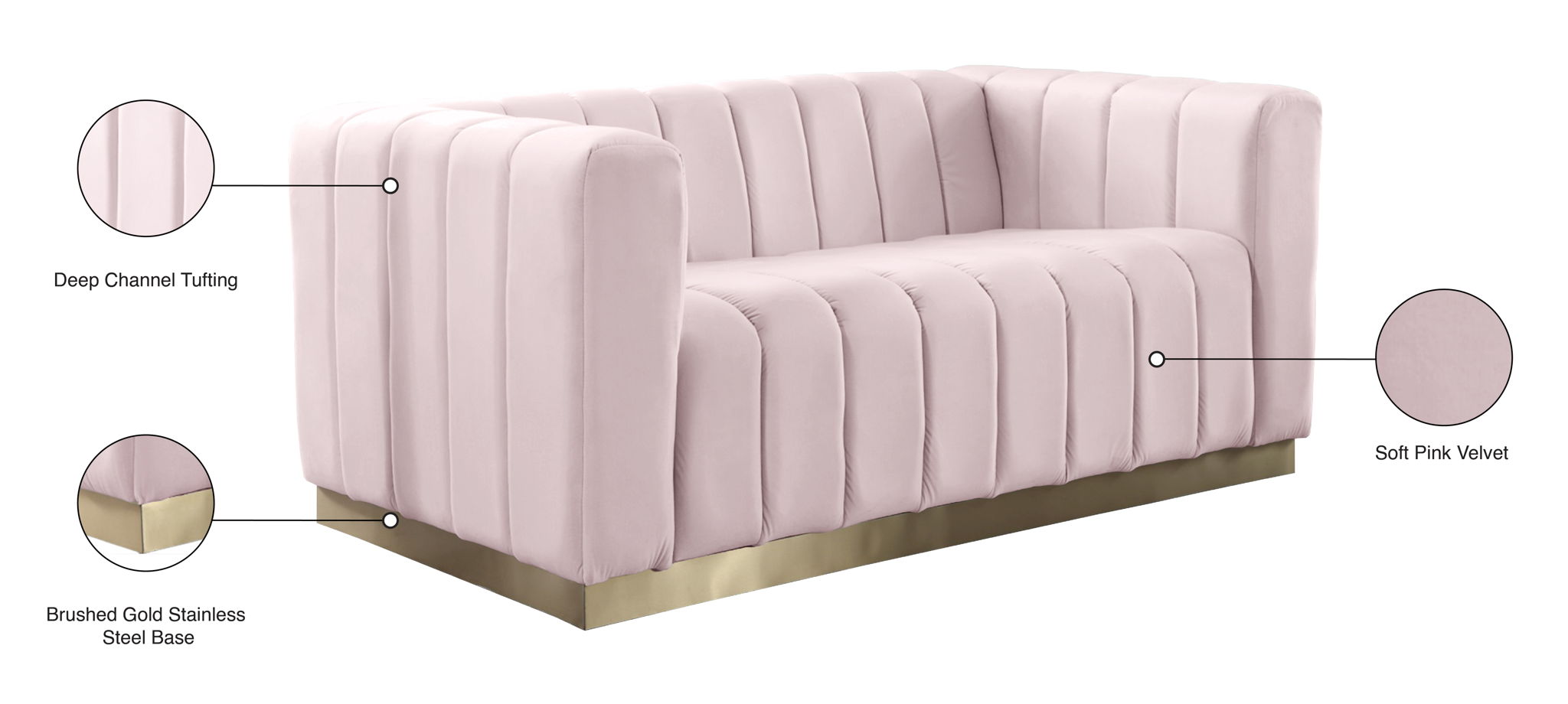 Marlon - Loveseat