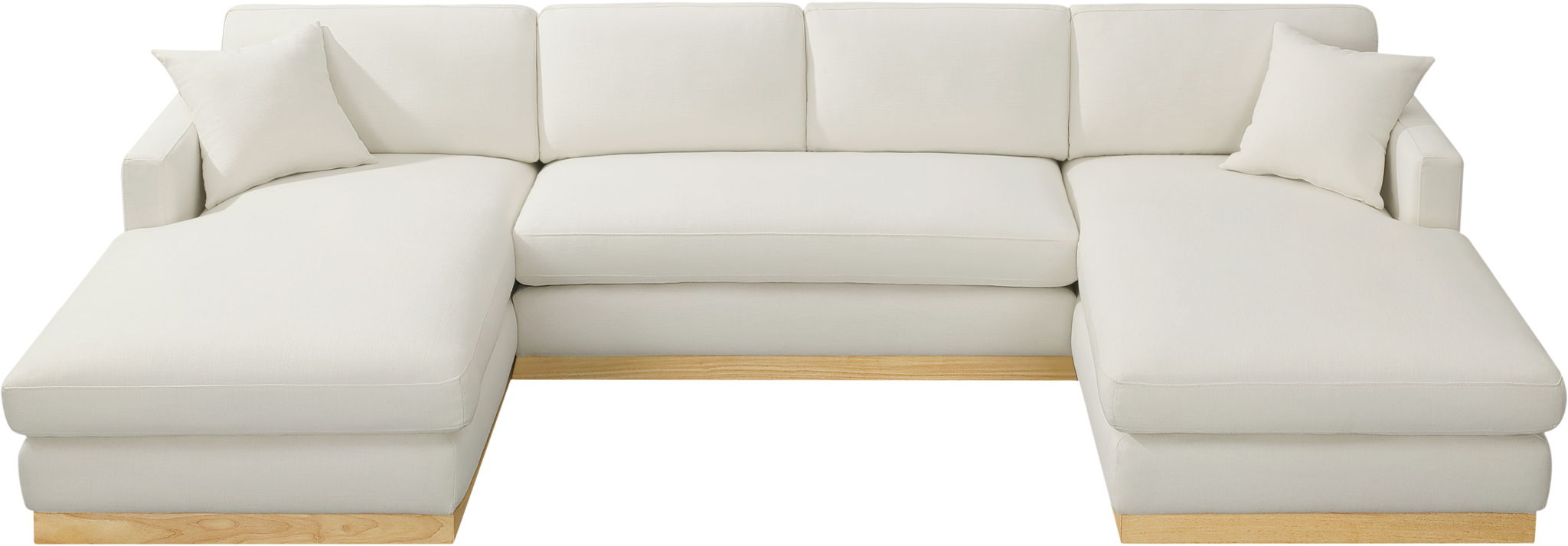 Johanna - 3 Piece Sectional - Natural Base