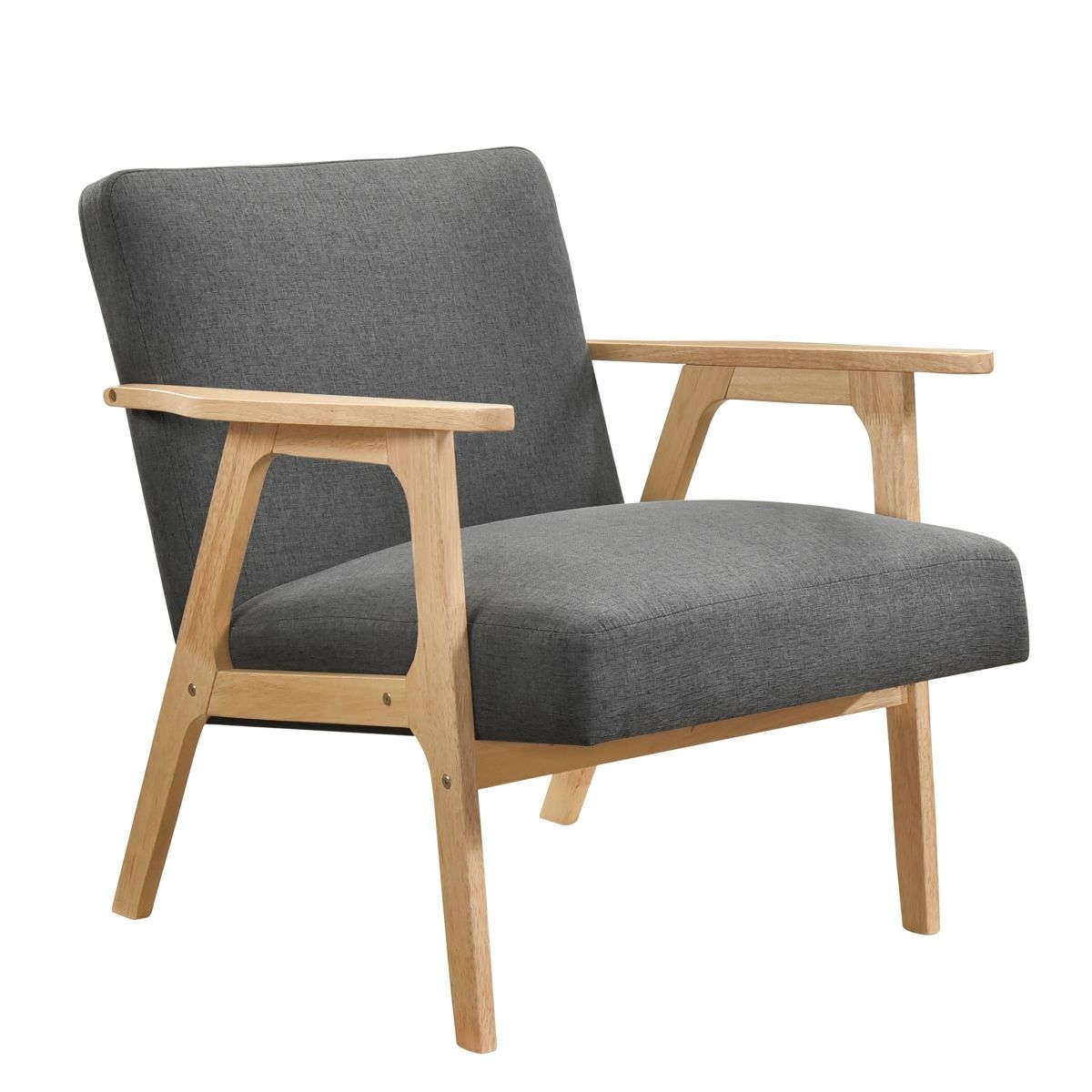 Omara - Accent Chair Light Brown Base