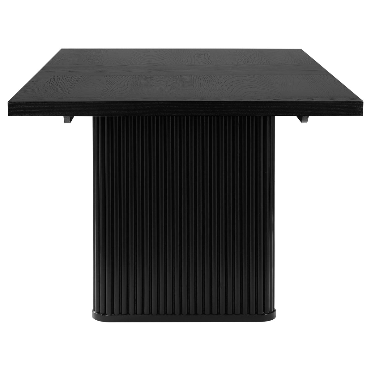 Catherine 7-Piece Rectangular Dining Set in Black