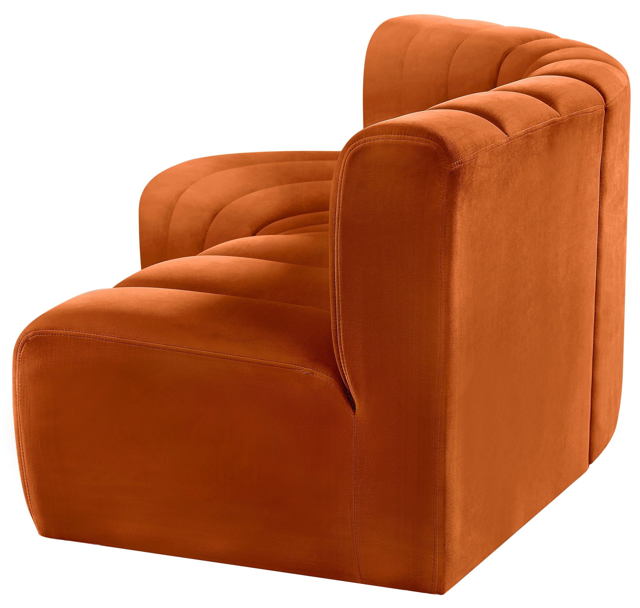 Arc - Velvet 3 Piece Modular Corner Sofa