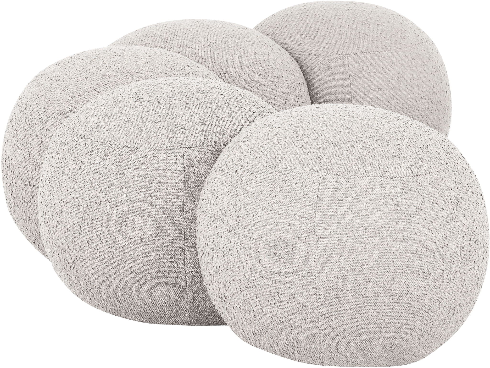 Apollo - Boucle Fabric Bench
