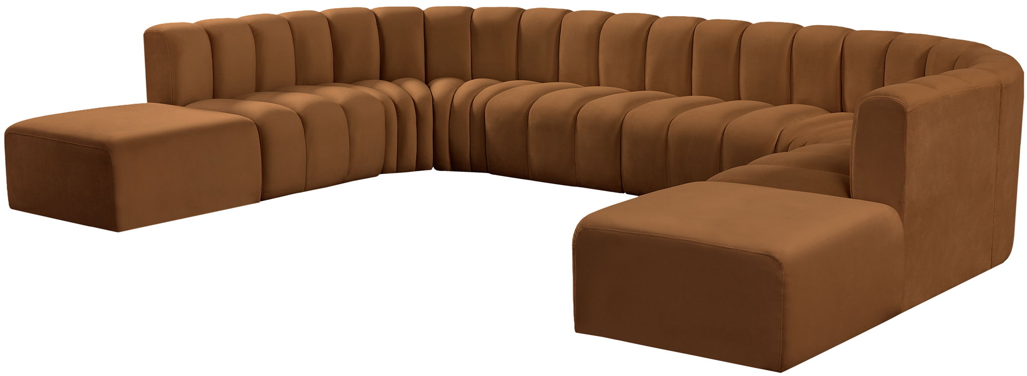 Arc - Velvet Modular Sectional