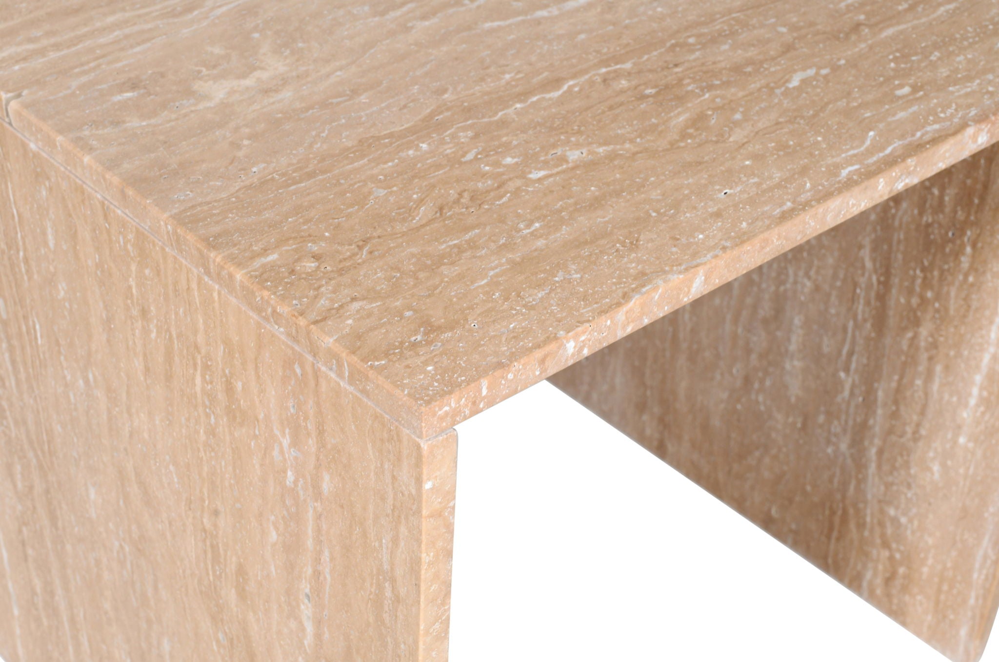Vernazza - Travertine Table