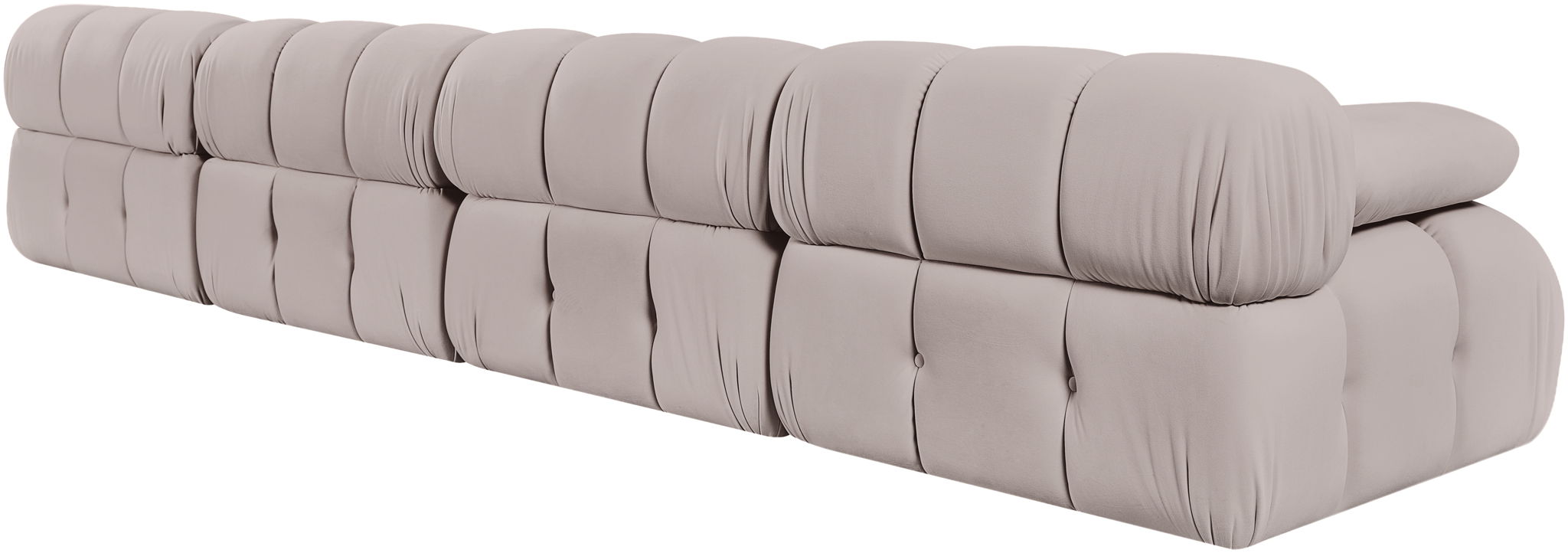 Orin - Velvet 4 Piece Modular Sofa