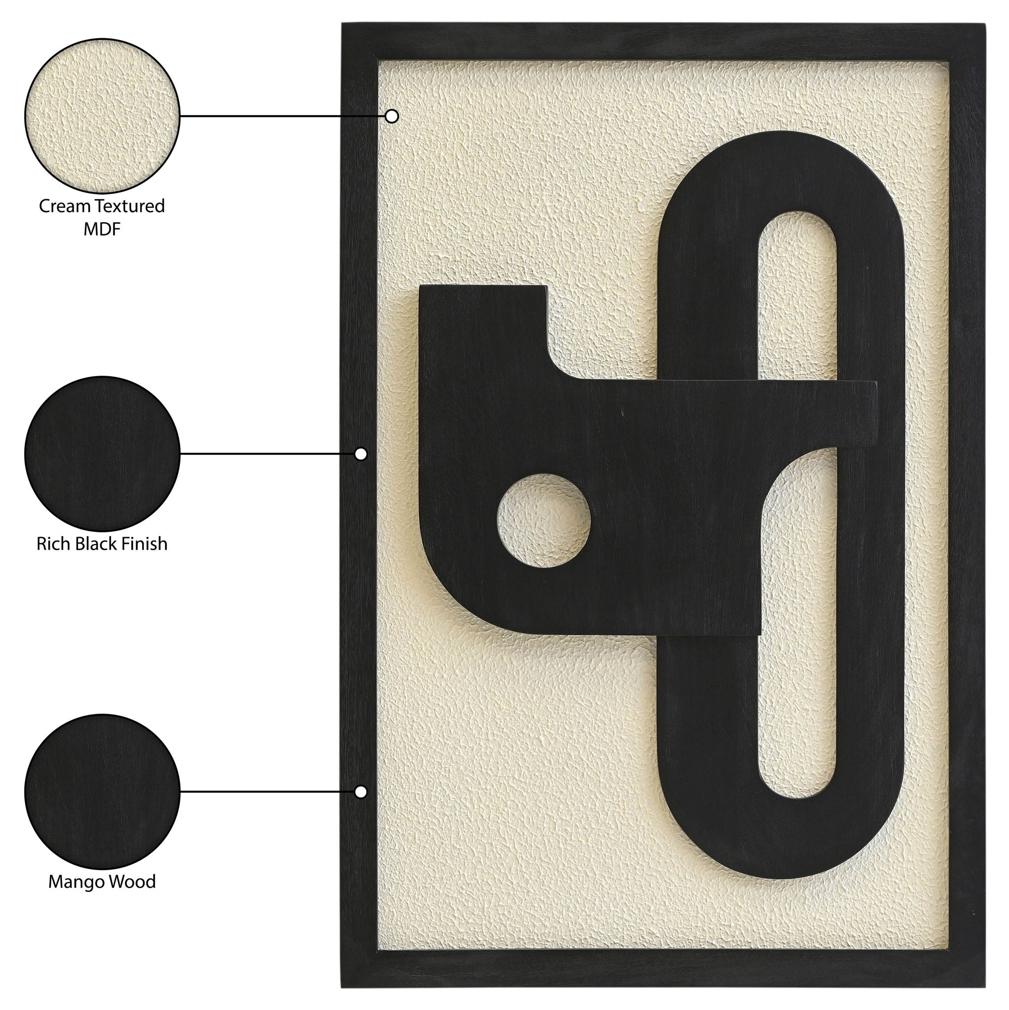 Arid - Mango Wood Wall Decor