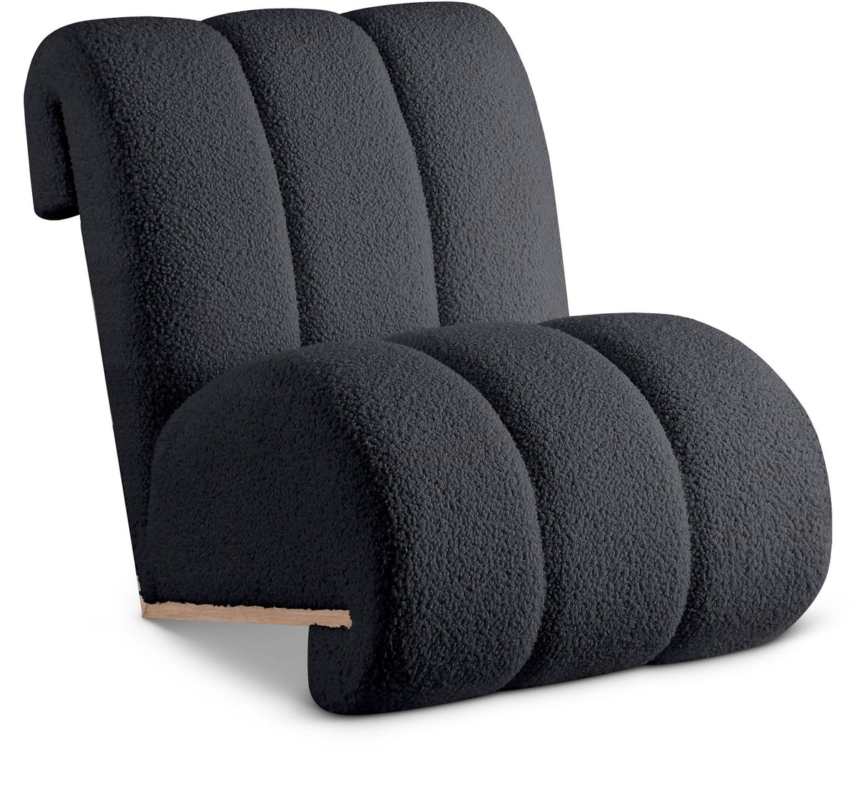 Swoon - Accent Chair With Natural Base