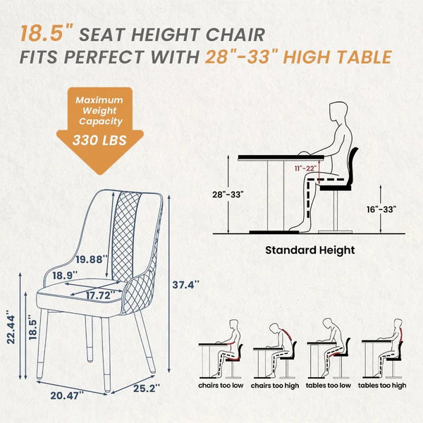 Rani Chairs (Grey)