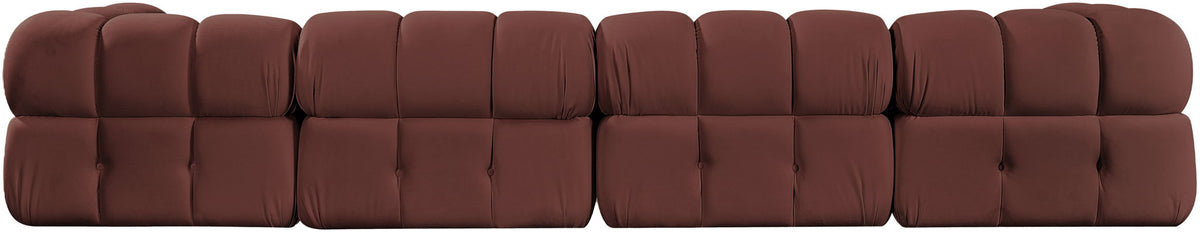 Orin - Fabric Velvet 5 Piece Modular Sectional