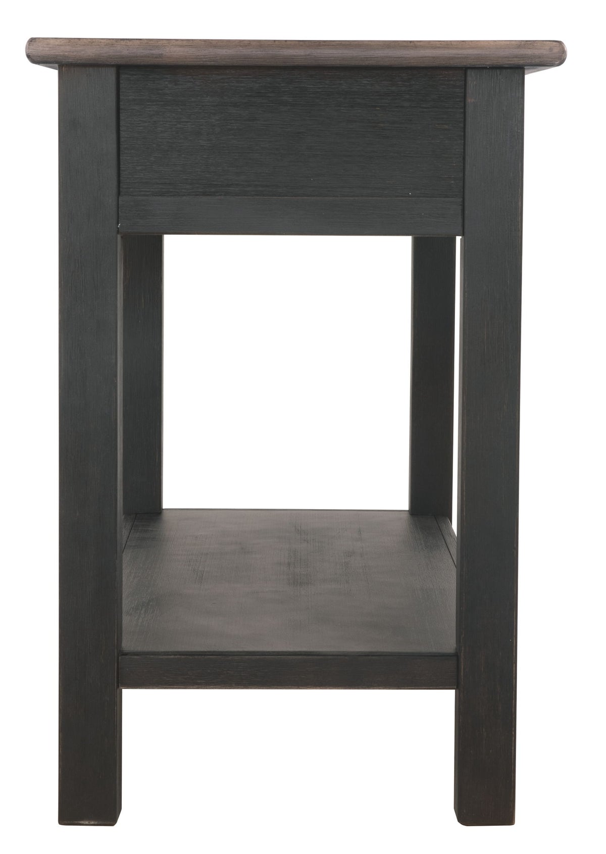 Tyler Creek - Sofa Table - Grayish Brown / Black