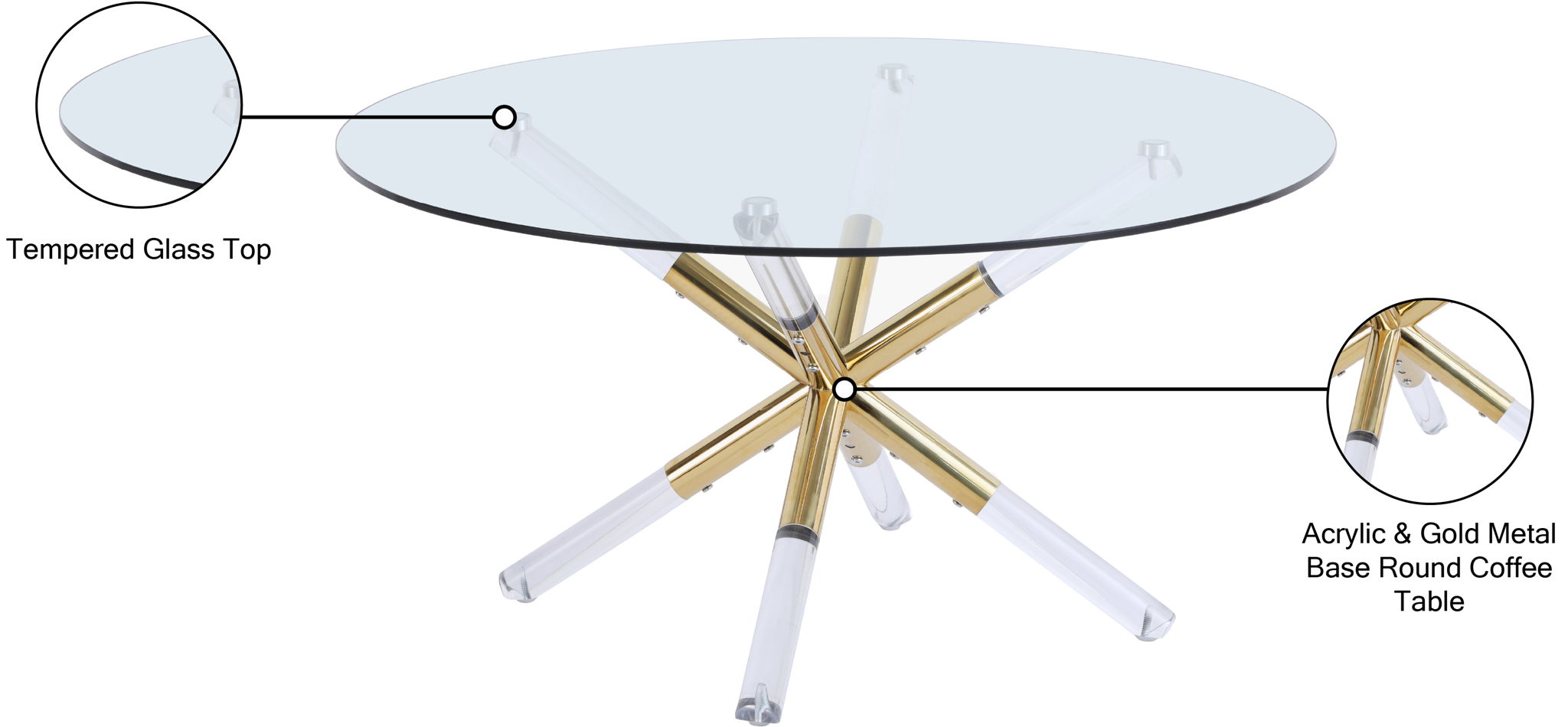 Mercury - Living Room Round Table