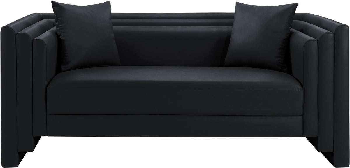 Everett - Vegan Leather Upholstered Loveseat