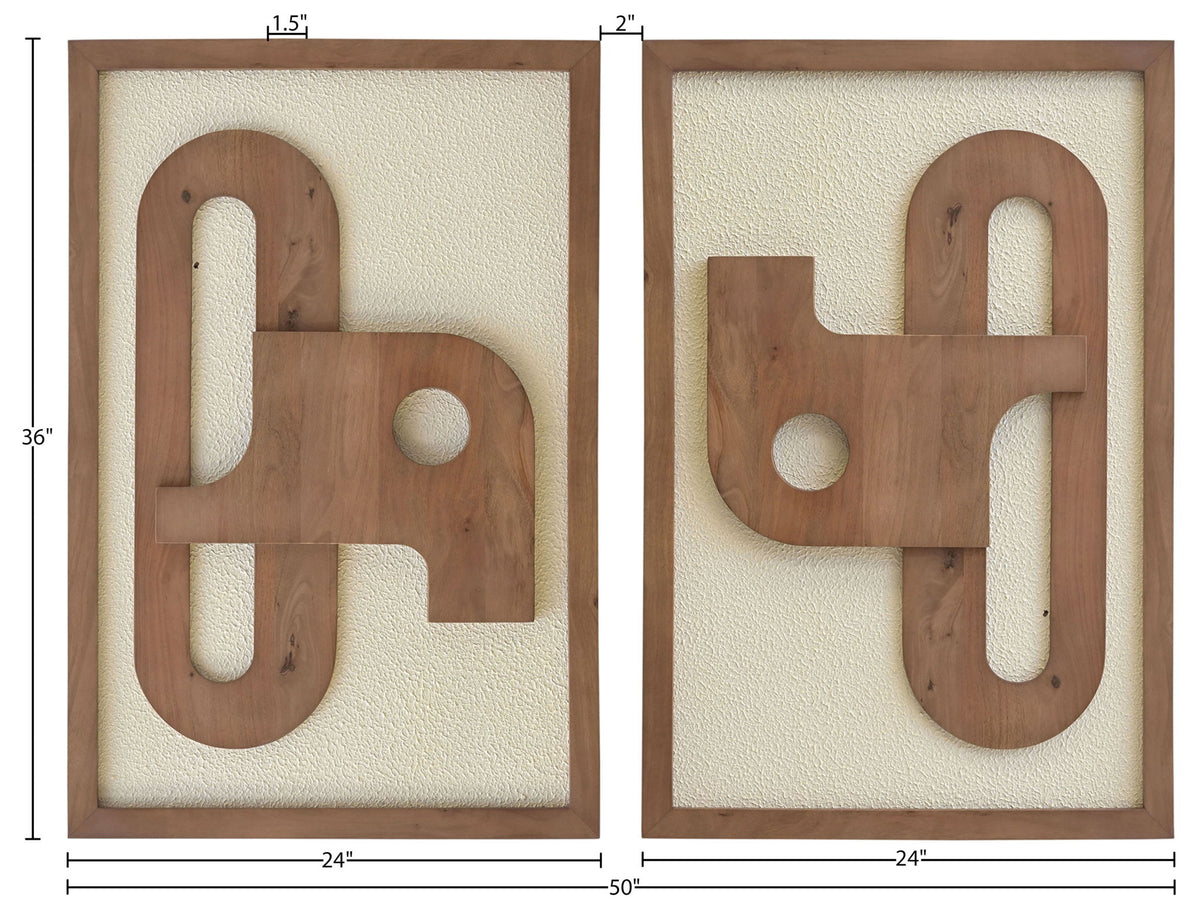 Arid - 50" x 36" 2 Piece Wall Art