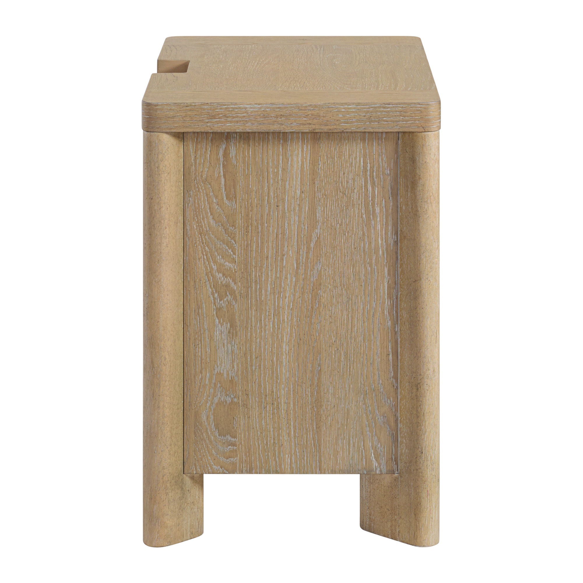 3 Drawer Nightstand - Tan
